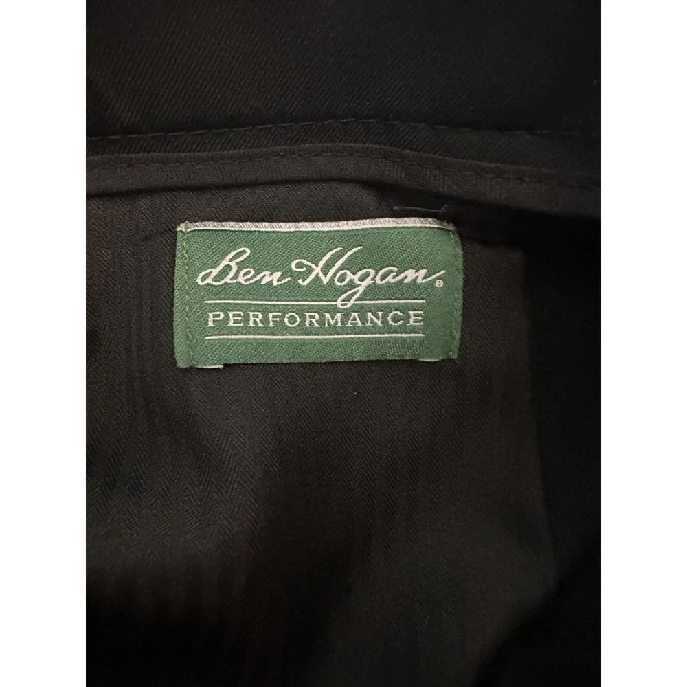 Ben Hogan Men's Stretch Golf Shorts Size 38 Black Mid Rise Casual‎ Athleisure